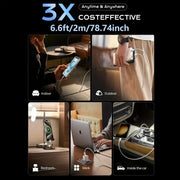 Original 60W PD USB-C USB C Fast Charger Cable For Apple iPhone 17 Air 16 Pro Max 15 Plus Type C Quick Charging Xiaomi Samsung