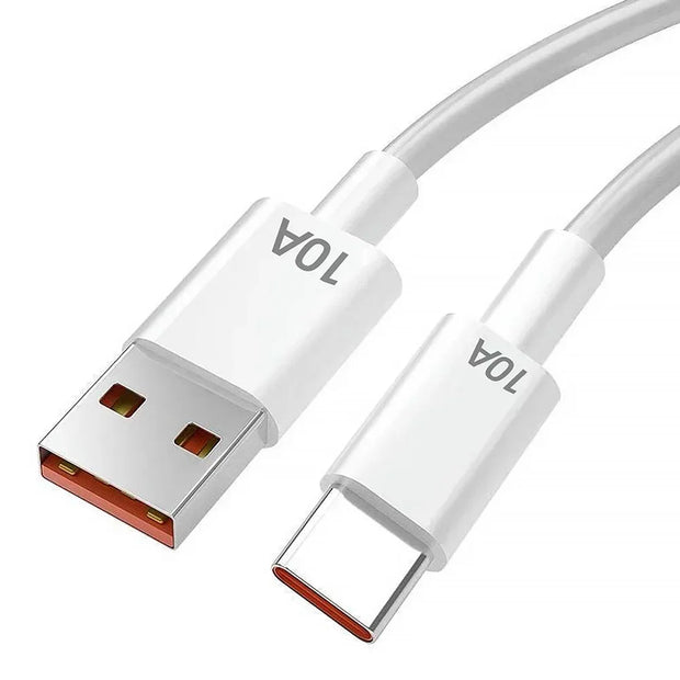 120W 10A USB -C Quick Charging Cable for Samsung Xiaomi Huawei USB C Mobile Phone Data Cord Super Fast Charge Data Cable 0.25-2M